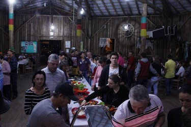 Jantar de confraternização dos produtores de Morango