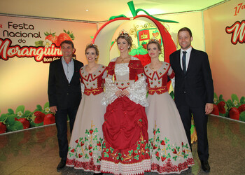 Lançamento oficial da 17ª Festa Nacional do Moranguinho